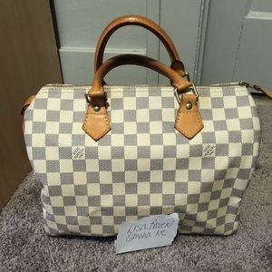 Louis Vuitton Damier Azur speedy 30